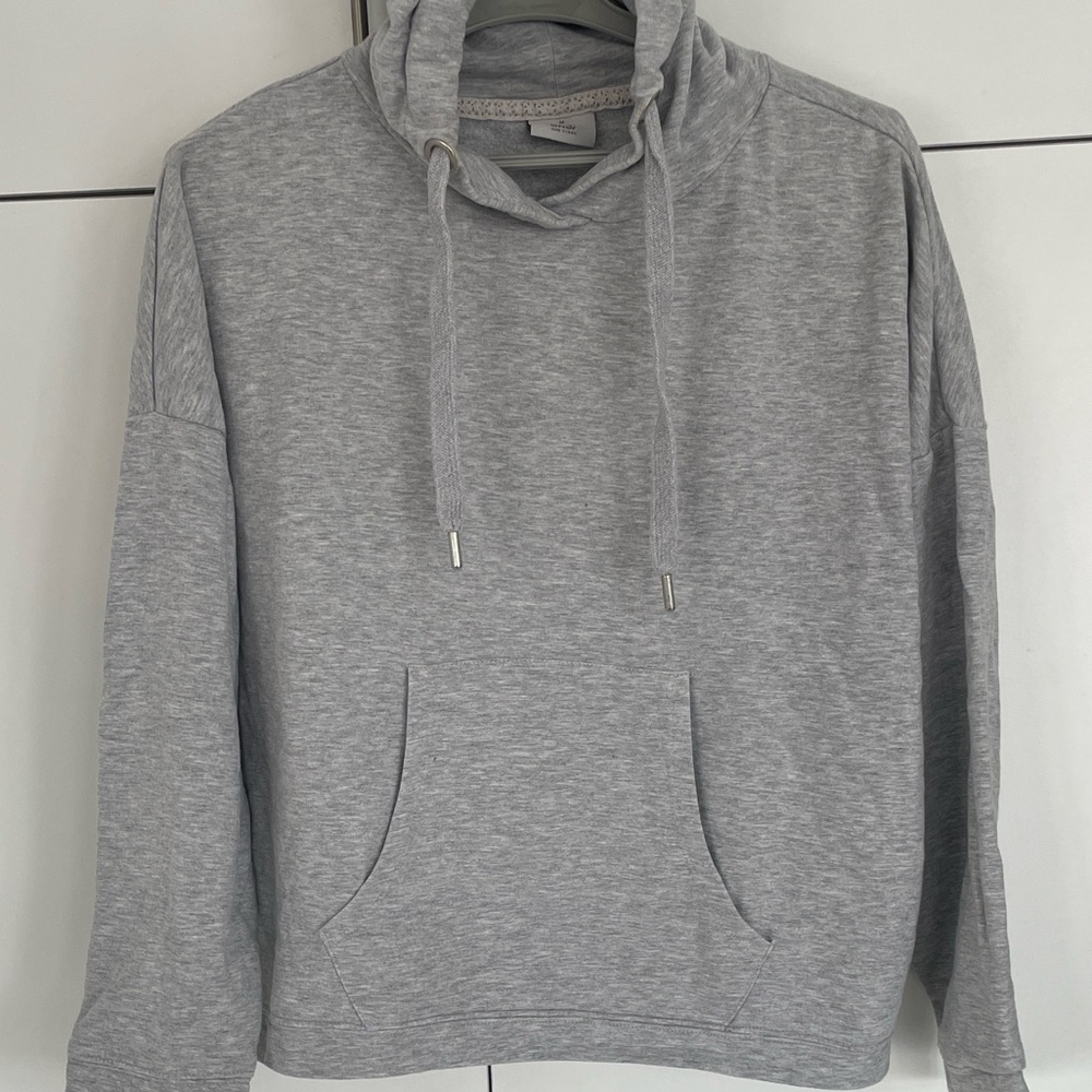 Only Our Story Gray Hoodie MensLoose Fit Heathered M